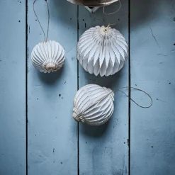 Weihnachtsschmuck, HDAlsta, Off-White;Gold