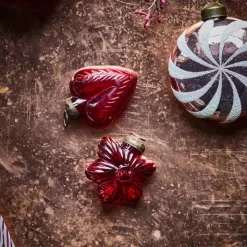 Weihnachtsschmuck, HDHeart and Star, Rot