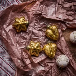 Weihnachtsschmuck, HDHeart and Star, Gold