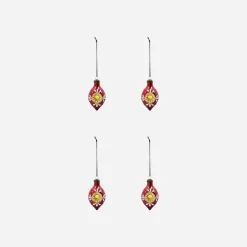 Weihnachtsschmuck, HDNostal, Rot