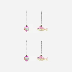 Weihnachtsschmuck, HDPez, Gold;Rosa