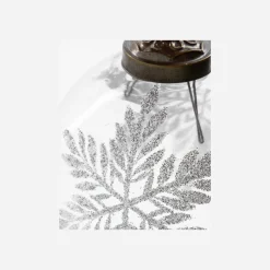 Weihnachtsschmuck, HDSnowi, Klar;Silber