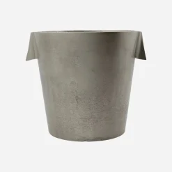 Weinkühler, Buck, Gebürstetes Silber