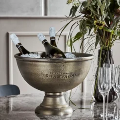 Weinkühler, HDChamptub, Antikes Messing-Finish