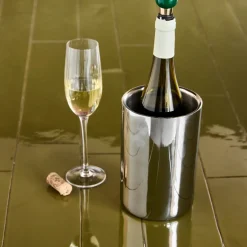 Weinkühler, HDKett, Silber-Finish