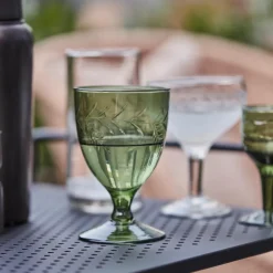 White wine glass, HDVintage, Green