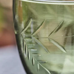 White wine glass, HDVintage, Green