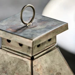 Windlicht, HDTilka, Antikes Messing-Finish