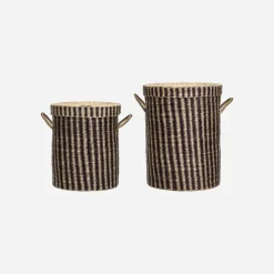 Wäschekörbe, HDLaundry, Natur;Braun